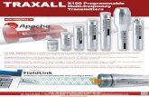 TRAXALL X100 Programmable Multi-frequency Transmitters · X100 Programmable Multi-frequency Transmitters TRAXALL CDI X100 TRANSMITTERS frequency and power control through CDI’s