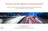 Drivers of the Digital Transformation - ITU: Committed to ... · Drivers of the Digital Transformation ... SK Telecom’s 5G autonomous driving effort with BMW 9/20. ... Own NLU