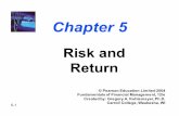 Risk and Return - libvolume5.xyzlibvolume5.xyz/.../riskandrequiredreturnpresentation2.pdfDefine risk and return and show how to measure them by calculating expected return, standard