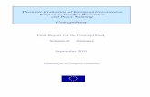 Thematic Evaluation of European Commission Support to ... · Thematic Evaluation of European Commission Support to Conflict Prevention and Peace Building ... • set out how the Commission
