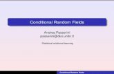 Conditional Random Fields - DISI, University of Trentopasserini/teaching/2010-2011/SRL/slides/crf/... · Statistical relational learning Conditional Random Fields. Generative vs discriminative