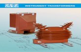 INSTRUMENT TRANSFORMERS - Products - ZEZ SILKO · partof the transformer).The secondary winding is wound on the magnetic core made of directed plates, eventually made of the alloyof
