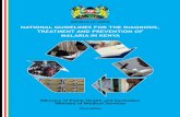NATIONAL GUIDELINES FOR THE DIAGNOSIS, TREATMENT … · Malaria Initiative (PMI) through MSH/SPS programme as well as support from the United Kingdom’s Department for International