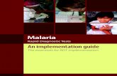 Malaria - gov.uk · Malaria Rapid Diagnostic Tests: An Implementation Guide. FIND, Geneva. ... SOP Standard operating procedure STI Sexually transmitted infections SWOT Strengths,