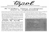 TAPOL Bulletin No. 104 April 1991 de Cuellar: Timor ...vuir.vu.edu.au/26154/1/TAPOL104_compressed.pdf · TAPOL Bulletin No. 104 April 1991 de Cuellar: Timor resolutions must be implemented