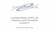 Lumistar Basic LDPS 8x Features and Functions Lesson 1 · PTIK PCM Discriminator LS-25 DATA OUT RF IN RECEIVER LS-84-AP Down Converter Sim1 PCM SIM1 OUT ... DEMO_SIM.B50 IRIG Tab