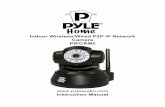 Indoor Wireless/Wired P2P IP Network Camera PIPCAM5 · Indoor Wireless/Wired P2P IP Network Camera PIPCAM5 ... Attach the wireless antenna to your camera ... 3.4 WIRELESS LAN SETTINGS