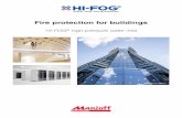 Fire protection for buildings - Marioff.com · Fire protection for buildings ... hotel rooms, hospitals Ordinary Hazard 1 (OH1) Hazard category 2 (HC-2) Ordinary Hazard 2 (OH2) Low