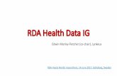 RDA Health Data IG - rd-alliance.org Data... · oHis/her Dynamic Consent oHis/her data access policy file. DOI System: Handle.net •The Handle System is a comprehensive system chosen