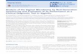Analysis of the Vaginal Microbiome by Next-Generation ... · Coulter, Inc., Brea, CA, USA). This study was approved by the ... The sequencing of the bacteria, fungi, and Trichomonas