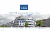 JENOPTIK Laser, Optik, Systeme GmbH - lastek.co.kr · 9Automotive Sensor 9Embedded Electronics 9100nm~1um: 40Gbits/in² 9Sub-100nm: 100Gbits/in² 9Programmable device 9Multiple tests