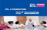 ITIL 4 Foundation · 2019-01-18 · ITIL 4 builds on what we already know from ITIL v3 expanding on the previous version by providing a practical and flexible basis to support organisations