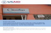 PERFORMANCE EVALUATION OF THE CLINICAL HIV/AIDS …ghpro.dexisonline.com/sites/default/files/CHASS SMT Final Report... · EVALUATION PERFORMANCE EVALUATION OF THE CLINICAL HIV/AIDS