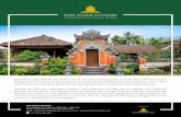 EXPERIENCE THE ESSENCE OF BALI - puribagus.com · Situated between Java and Lombok, ... Candidasa Temple Tenganan Village Tenun Tenganan Virgin Beach Padangbai Harbour Tirta Gangga