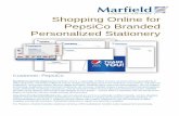 Shopping Online for PepsiCo Branded Personalized Stationery · Shopping Online for PepsiCo Branded Personalized Stationery Customer: PepsiCo Marfield Corporate Stationery (marfield.com)