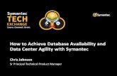 How to Achieve Database Availability and Data Center ...vox.veritas.com/legacyfs/online/veritasdata/Tech Exchange - Track2... · Data Center Agility with Symantec ... Automate High