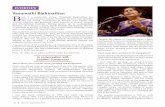 Vasumathi Badrinathan B - Dhvani · 46 l SRUTI September 2016 INTERVIEW B orn in a music-rich milieu, Vasumathi Badrinathan has been a performing Carnatic musician for over two decades.