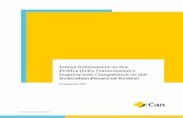 15 September 2017 - Productivity Commission · Executive summary . The Commonwealth Bank of Australia (“Commonwealth Bank”) believes that the Australian financial system has achieved
