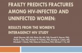 FRAILTY PREDICTS FRACTURES AMONG HIV …regist2.virology-education.com/presentations/2018/9HIV...FRAILTY PREDICTS FRACTURES AMONG HIV-INFECTED AND UNINFECTED WOMEN: RESULTS FROM THE