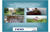 Impact Assessment-Citi Institutional Capacity Building Project …tlw.co.in/wp-content/uploads/2018/05/Impact-Assessment... · 2018-11-19 · Sewa Sahakari Mandli, Ram Rahim Pragati
