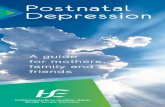 Postnatal Contact details for support Depression · Postnatal Depression 2-4 weeks after delivery. The onset of Postpartum Psychosis is rapid. As early as 2–3 days after childbirth,