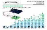 INVESTIGATE THE 555 TIMER CHIP WITH THIS 555 ... - Kitronik .555 Timer Astable Essentials The 555