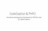 CodeCeption & PHPCI - scrumalliance.org · your web application from an eye of actual user. • You can do Unit test, Feature test, Acceptance test, BDD, API testing ... • Elements
