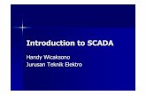 Introduction to SCADAatcplc.com/?download=pengenalan-scada.pdf · Elemen –elemen SCADA Sensor dan ... – Wireless LAN – GSM Network ... Human Machine Interface Graphic Displays