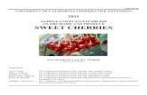 SAMPLE COSTS TO ESTABLISH AN ORCHARD AND PRODUCE … · SAMPLE COSTS TO ESTABLISH AN ORCHARD AND PRODUCE SWEET CHERRIES SAN JOAQUIN VALLEY- NORTH Micro-Sprinkler Irrigation ... Sample