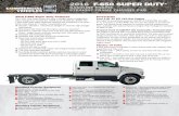 2016 F-650 SUPER DUTY - fleet.ford.· 2016 F-650 Super Duty Features The F-650 Ford Super Duty truck