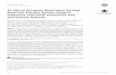An official European Respiratory Society/American Thoracic ... · American Thoracic Society research statement: interstitial pneumonia with autoimmune features Aryeh Fischer1,17,18,