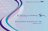 PATIENT LEAFLET IN - Diacomit · Package leaflet: Information for the user. Diacomit 250 mg hard capsule . Diacomit 500 mg hard capsule . ... 2. What you need to know before your