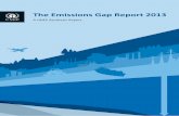 The Emissions Gap Report 2013 - Comunidad ISM · The Emissions Gap Report 2013 A UNEP Synthesis Report November 2013 UNEP ... Jos Olivier (PBL Netherlands Environmental Assessment