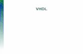 VHDL - faculty.atu.edu fileVHDL Design Flow Front-end – Hierarchy/Block Diagram – Coding – Compilation – Simulation/Verification Back-end – Synthesis – Fitting/Place+Route