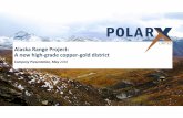 Company Presentation, May 2018 - polarx.com.au · Slide 2 This presentation has been prepared by PolarX Limited ... Mineral Resources and Ore Reserves (the ‘JORC Code’) sets out