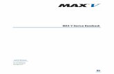 MAX V Device Handbook - intel.com · 101 Innovation Drive San Jose, CA 95134  MAX V Device Handbook Subscribe MAX V Device Handbook