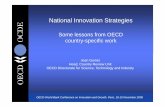 National Innovation Strategies - OECD.org · able toable to “embed” R&D FDI within the national innovation system (SwitzerlandR&D FDI within the national innovation system (Switzerland