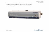 Uninterruptible Power Supply - Emerson · Page: 1 SDU AC-A Series A272-290 Rev. 5 07/2018 1.0 Introduction The SDU AC - A Series is a compact, “Off-Line” DIN rail mountable UPS,