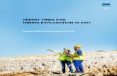PERMIT TIMES FOR MINING EXPLORATION IN 2017 · iv • Permit Times for Mining Exploration in 2017 • Stedman and Green fraserinstitute.org jurisdictions. Specifically, in Quebec
