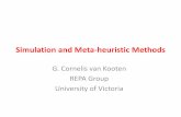 Simulation and Meta-heuristic Methods - Web.UVic.caweb.uvic.ca/~kooten/Training/Training05.pdf · Simulation and Meta-heuristic Methods G. Cornelis van Kooten REPA Group University