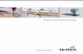 Hettich processing technology · Hettich processing technology MaschinenKat_HAU_NEU_2807.indd 1 13.09.16 07:23. ... Range summary / technical comparison 5 Accessories 6 - 7 BlueMax