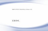 IBM SPSS Statistics Base 20 - California State University ...csun.edu/sites/default/files/statistics20-base-32bit.pdf · cover statistical procedures in the SPSS Statistics Base module,