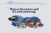 Technical Catalog 2008 Technical Catalog Catalog 2008... · 2015-09-01 ·  Technical Catalog 2008 KRAUS & NAIMER f Technical Catalog