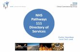 NHS Pathways 111 Directory of Services - PSNC Main sitepsnc.org.uk/lancashire-lpc/wp-content/uploads/sites/97/2015/11/DoS... · NHS Pathways 111 Directory of Services. CCG Directory
