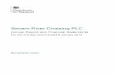 Severn River Crossing PLC - assets.publishing.service.gov.uk · SEVERN RIVER CROSSING PLC . 7 . STRATEGIC REPORT BUSINESS REVIEW AND PRINCIPAL ACTIVITES The company was formed to