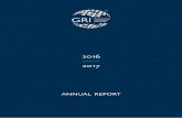 Read GRI’s 2016-2017 Annual Report to find out more Annual Report... · 5 | AnnuAl report 2017 GRI 102-1 GRI 102-50 GRI 102-51 GRI 102-52 GRI 102-48 GRI 102-3 GRI 102-4 GRI 102-54