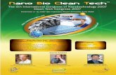 Nano Bio Clean Tech 2007: Forging the New Frontier in the ... · • How to accelerate commercialization to meet market needs ... “Ceramic Nanoparticles: ... “Surfactants as a