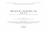 BALCANICA V... · , “juice, moisture, sap, liquor”. 3. The inscription was dedicated by Tiberius Claudius Theopompus, son of a Theopompus, apparently a Thracian strategos serving
