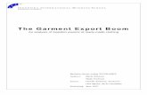 The Garment Export Boom - DiVA 3649/ ’s thesis within Economics Title: The garment