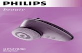 HP5270/00 Bodyvital - Philips · HP5270/00 Bodyvital. 2. 3 /dispense button ... se-sel kulit mati untuk menghasilkan kulit yang ... lapisan dalaman bagi sel-sel kulit baru